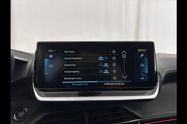 Peugeot e-208 EV GT Pack 50 kWh [ 3-Fase-11kW ] {SOH-88%] (INCL-BTW) *FULL-LED | DIGI-COCKPIT | BLINDSPOT | CAMERA | LEATHER-ALCANTARA | AMBIENTLIGHT | NAVI-FULLMAP | LANE-ASSIST | KEYLESS | DAB | CCS-FASTLOADER | HEATED-SPORTSEATS | 17''ALU*