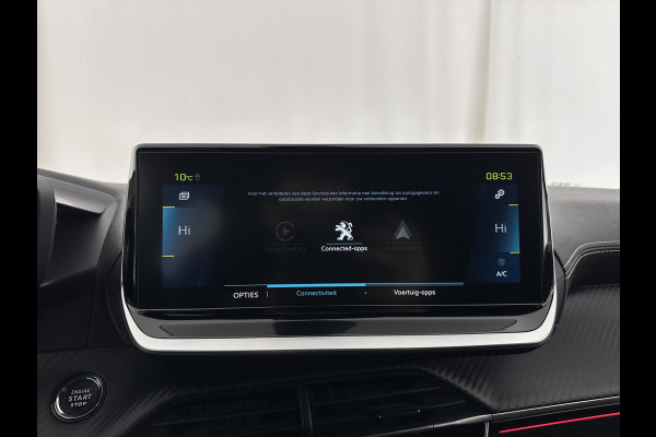 Peugeot e-208 EV GT Pack 50 kWh [ 3-Fase-11kW ] {SOH-88%] (INCL-BTW) *FULL-LED | DIGI-COCKPIT | BLINDSPOT | CAMERA | LEATHER-ALCANTARA | AMBIENTLIGHT | NAVI-FULLMAP | LANE-ASSIST | KEYLESS | DAB | CCS-FASTLOADER | HEATED-SPORTSEATS | 17''ALU*