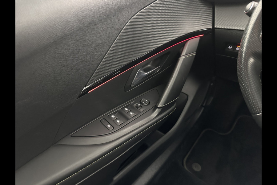 Peugeot e-208 EV GT Pack 50 kWh [ 3-Fase-11kW ] {SOH-88%] (INCL-BTW) *FULL-LED | DIGI-COCKPIT | BLINDSPOT | CAMERA | LEATHER-ALCANTARA | AMBIENTLIGHT | NAVI-FULLMAP | LANE-ASSIST | KEYLESS | DAB | CCS-FASTLOADER | HEATED-SPORTSEATS | 17''ALU*