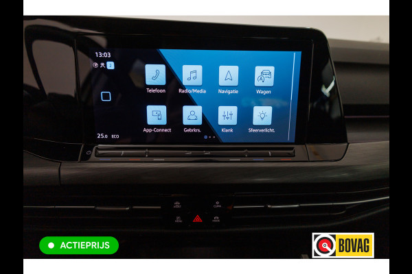 Volkswagen Golf 1.4 eHybrid 204 PK | Camera | Elec. Ergo best. stoel met geheugen en massage | Adap.Cruise, Travelassist, Navigatie, App. connect, IQ Led