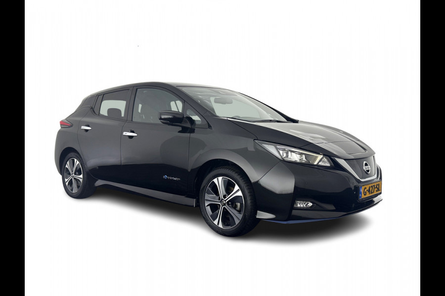 Nissan Leaf 3.Zero Limited Edition 62 kWh {SOH-92%} (INCL-BTW) Aut. *HEATPUMP | LEATHER | ADAPTIVE-CRUISE | FULL-LED | DIGI-COCKPIT | TOPVIEW | BOSE-AUDIO | KEYLESS | DAB+ | BLINDSPOT | ECC | PDC | HEATED-COMFORTSEATS | 17"ALU*
