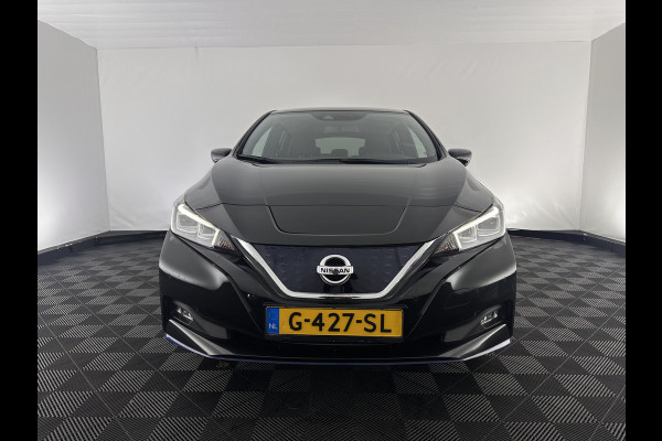 Nissan Leaf 3.Zero Limited Edition 62 kWh {SOH-92%} (INCL-BTW) Aut. *HEATPUMP | LEATHER | ADAPTIVE-CRUISE | FULL-LED | DIGI-COCKPIT | TOPVIEW | BOSE-AUDIO | KEYLESS | DAB+ | BLINDSPOT | ECC | PDC | HEATED-COMFORTSEATS | 17"ALU*