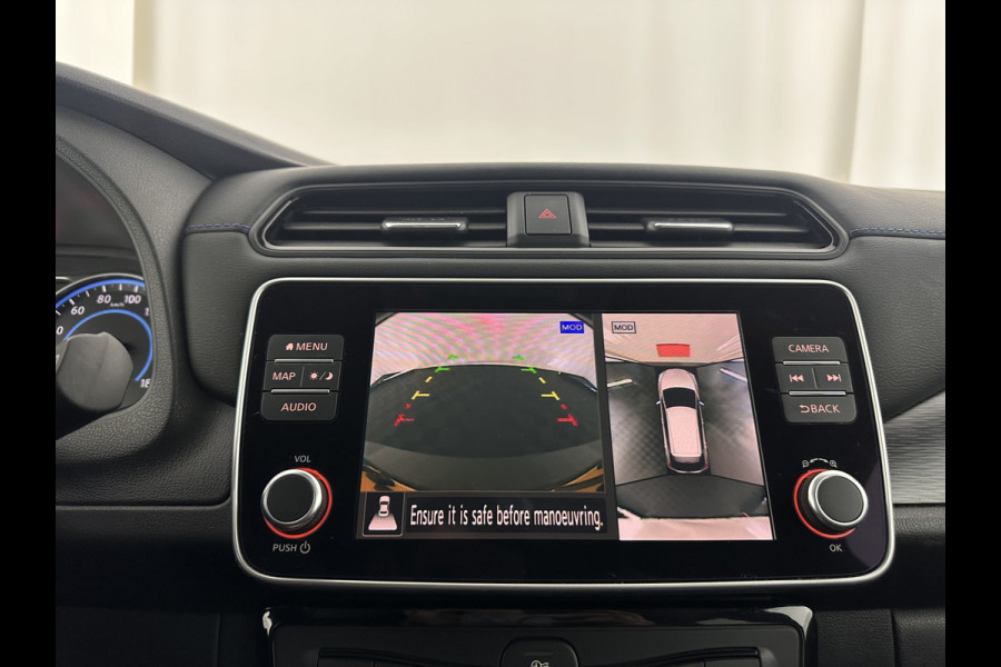 Nissan Leaf 3.Zero Limited Edition 62 kWh {SOH-92%} (INCL-BTW) Aut. *HEATPUMP | LEATHER | ADAPTIVE-CRUISE | FULL-LED | DIGI-COCKPIT | TOPVIEW | BOSE-AUDIO | KEYLESS | DAB+ | BLINDSPOT | ECC | PDC | HEATED-COMFORTSEATS | 17"ALU*