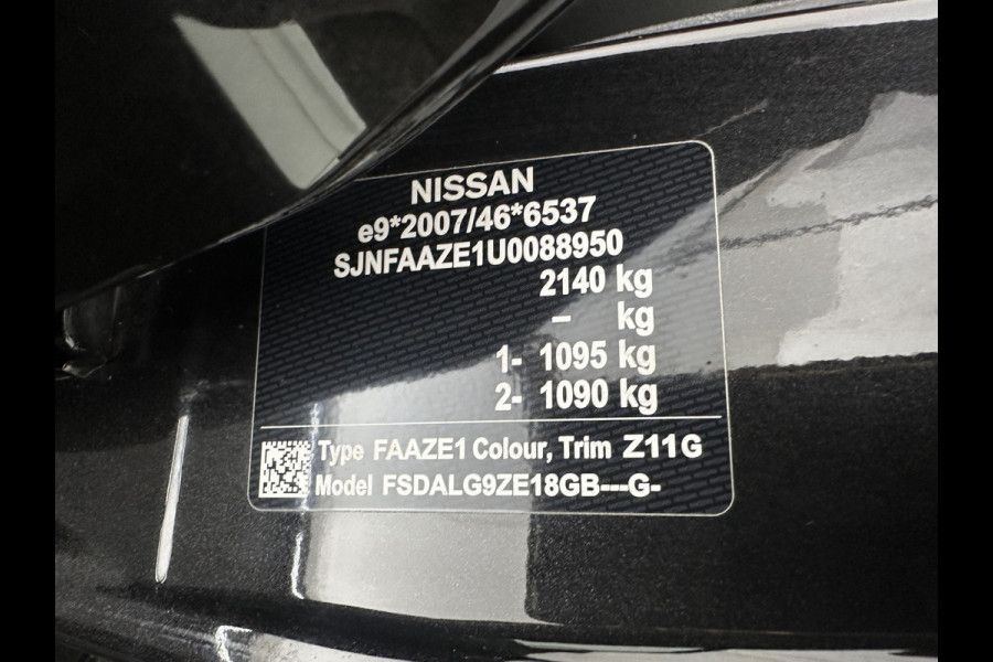 Nissan Leaf 3.Zero Limited Edition 62 kWh {SOH-92%} (INCL-BTW) Aut. *HEATPUMP | LEATHER | ADAPTIVE-CRUISE | FULL-LED | DIGI-COCKPIT | TOPVIEW | BOSE-AUDIO | KEYLESS | DAB+ | BLINDSPOT | ECC | PDC | HEATED-COMFORTSEATS | 17"ALU*