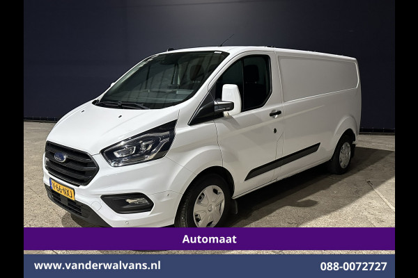 Ford Transit Custom 2.0 TDCI 131pk Automaat L2H1 Euro6 Airco | Xenon | Camera | Apple Carplay | LED | Adaptive Cruisecontrol | Trekhaak Android Auto, Stoelverwarming, Verwarmde voorruit, Dakdragers, Parkeersensoren, Bijrijdersbank, Achterklep