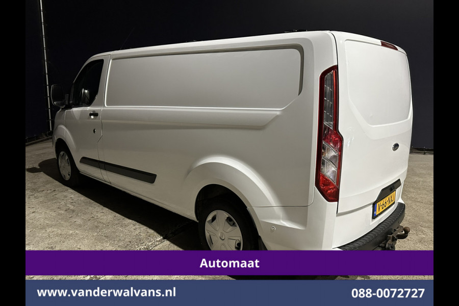 Ford Transit Custom 2.0 TDCI 131pk Automaat L2H1 Euro6 Airco | Xenon | Camera | Apple Carplay | LED | Adaptive Cruisecontrol | Trekhaak Android Auto, Stoelverwarming, Verwarmde voorruit, Dakdragers, Parkeersensoren, Bijrijdersbank, Achterklep