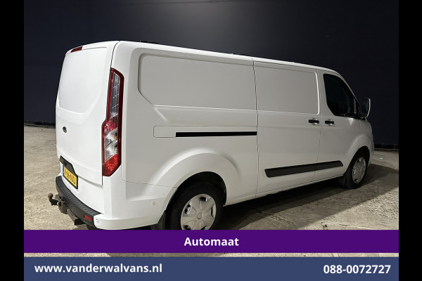 Ford Transit Custom 2.0 TDCI 131pk Automaat L2H1 Euro6 Airco | Xenon | Camera | Apple Carplay | LED | Adaptive Cruisecontrol | Trekhaak Android Auto, Stoelverwarming, Verwarmde voorruit, Dakdragers, Parkeersensoren, Bijrijdersbank, Achterklep