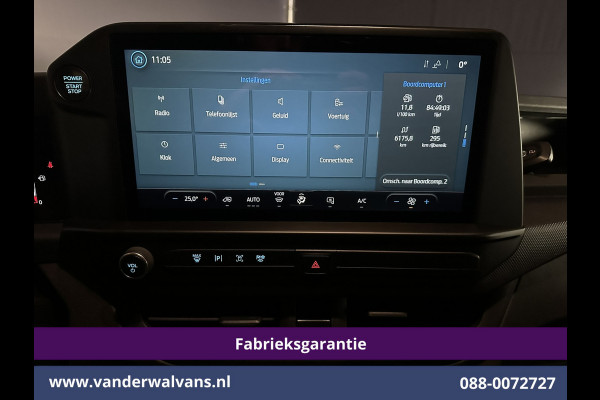 Ford Transit Custom 2.0 TDCI L2H1 Fabrieksgarantie Euro6 Airco | Camera | Apple Carplay | Cruisecontrol | LED Android Auto, Verwarmde voorruit, Parkeersensoren, Bijrijdersbank