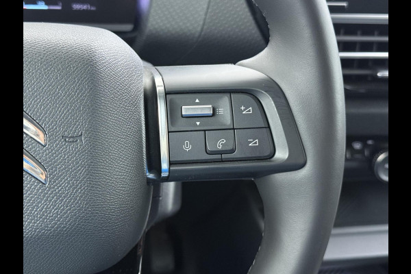 Citroën Ë-C4 Shine 50 kWh SOH 98% 3-FASE LADER | stuur + stoel verwarming | trekhaak | head-up display | Camera | keyles start & go | dodehoek | Rijklaar geleverd met 12 maanden BOVAG-garantie