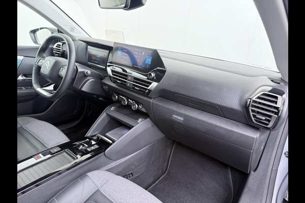 Citroën Ë-C4 Shine 50 kWh SOH 98% 3-FASE LADER | stuur + stoel verwarming | trekhaak | head-up display | Camera | keyles start & go | dodehoek | Rijklaar geleverd met 12 maanden BOVAG-garantie