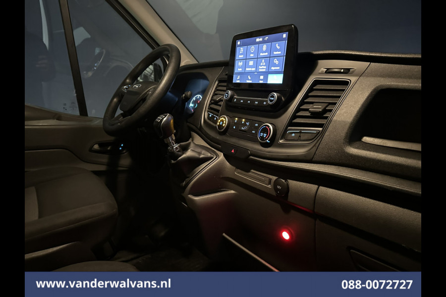 Ford Transit 2.0 TDCI 131pk Bakwagen 221cm Hoog Laadklep Euro6 Airco | Camera | Apple Carplay | Android Auto, Bijrijdersbank