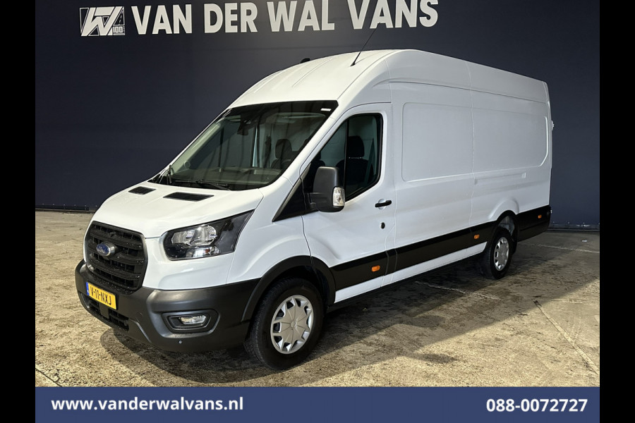Ford Transit 2.0 TDCI 131pk L4H3 Jumbo Euro6 Airco | Camera | Cruisecontrol | Stoelverwarming | Verwarmde voorruit Parkeersensoren, Bijrijdersbank