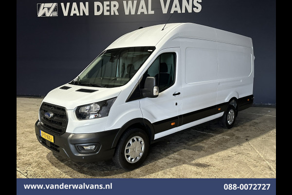 Ford Transit 2.0 TDCI 131pk L4H3 Jumbo Euro6 Airco | Camera | Cruisecontrol | Stoelverwarming | Verwarmde voorruit Parkeersensoren, Bijrijdersbank