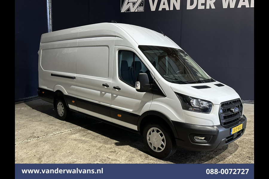 Ford Transit 2.0 TDCI 131pk L4H3 Jumbo Euro6 Airco | Camera | Cruisecontrol | Stoelverwarming | Verwarmde voorruit Parkeersensoren, Bijrijdersbank