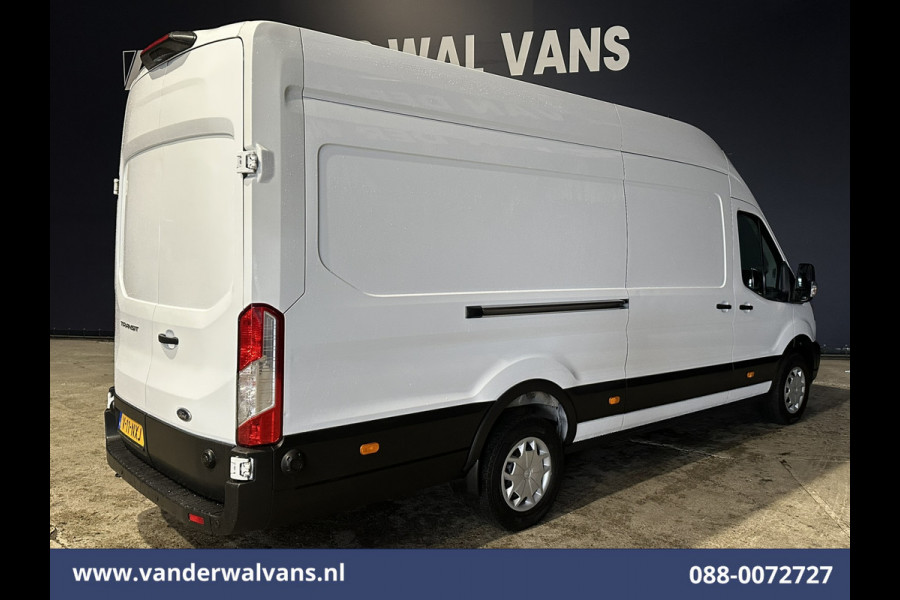 Ford Transit 2.0 TDCI 131pk L4H3 Jumbo Euro6 Airco | Camera | Cruisecontrol | Stoelverwarming | Verwarmde voorruit Parkeersensoren, Bijrijdersbank