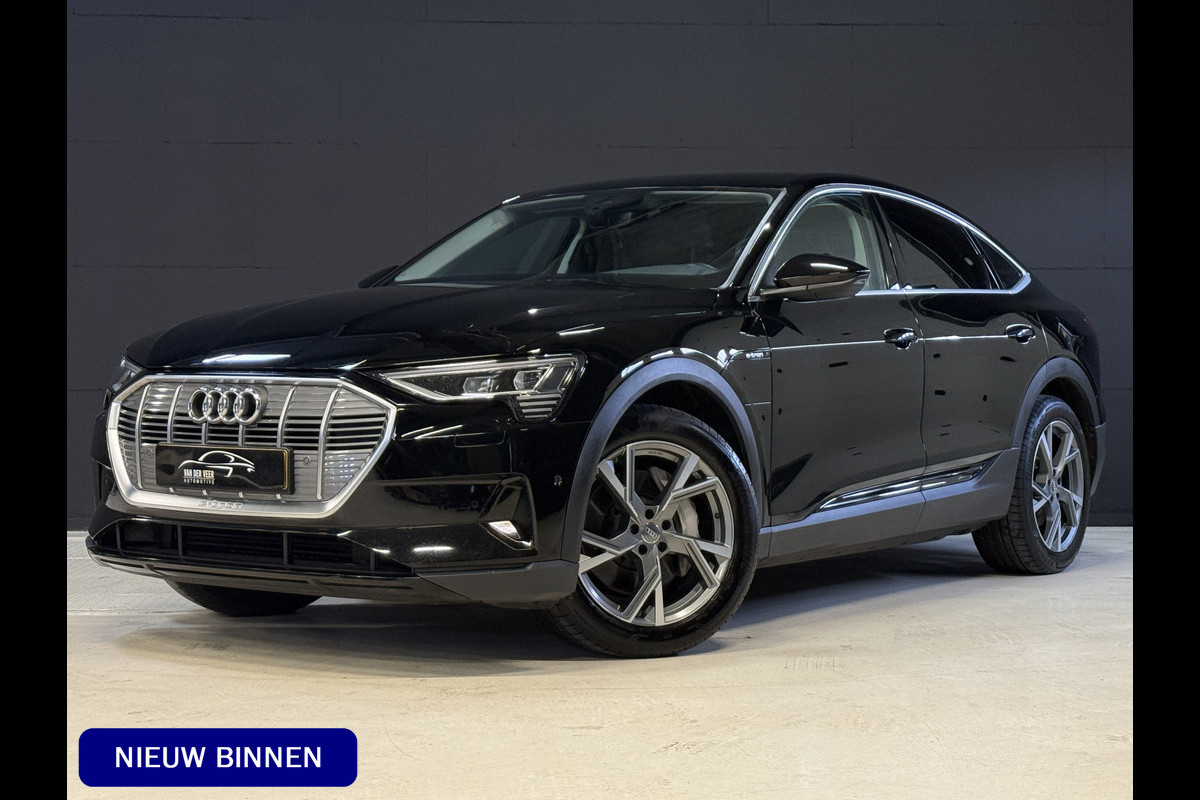 Audi e-tron Sportback 50 quattro edition 71 kWh | SoH 92% | Leder | Stoelverwarming | Navi | Luchtvering | Virtual Cockpit