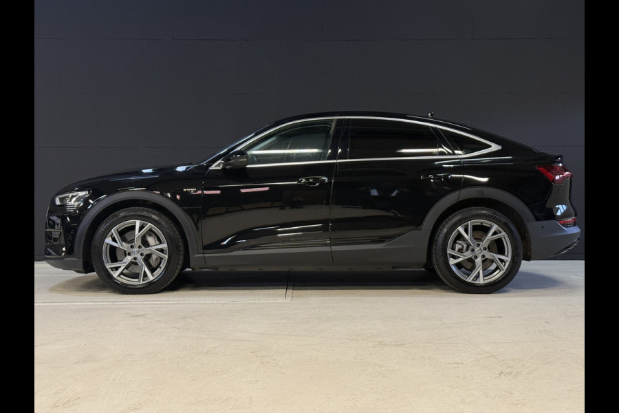 Audi e-tron Sportback 50 quattro edition 71 kWh | SoH 92% | Leder | Stoelverwarming | Navi | Luchtvering | Virtual Cockpit