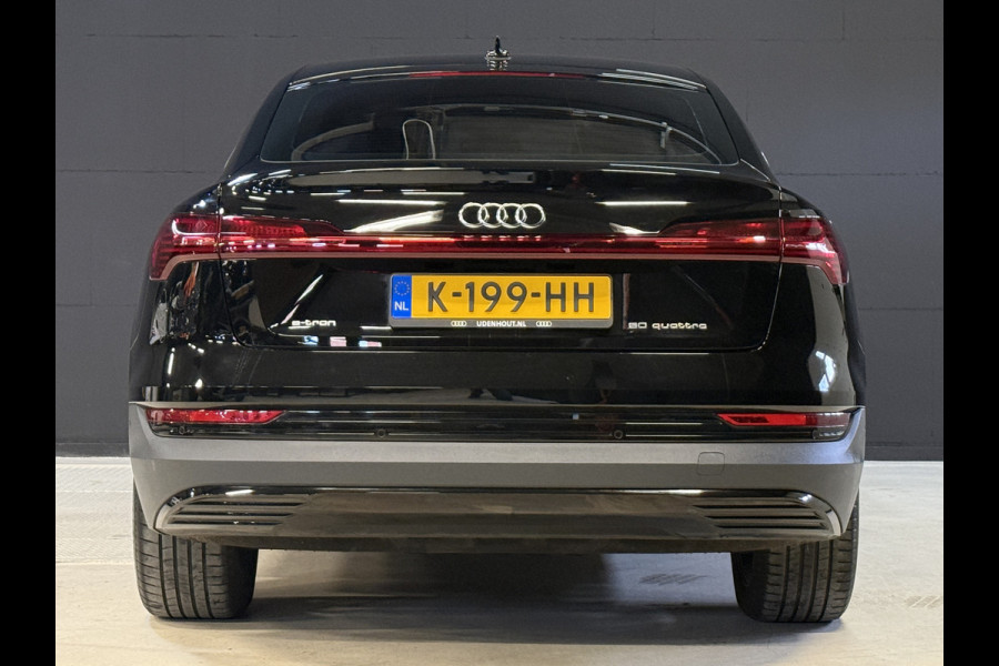 Audi e-tron Sportback 50 quattro edition 71 kWh | SoH 92% | Leder | Stoelverwarming | Navi | Luchtvering | Virtual Cockpit