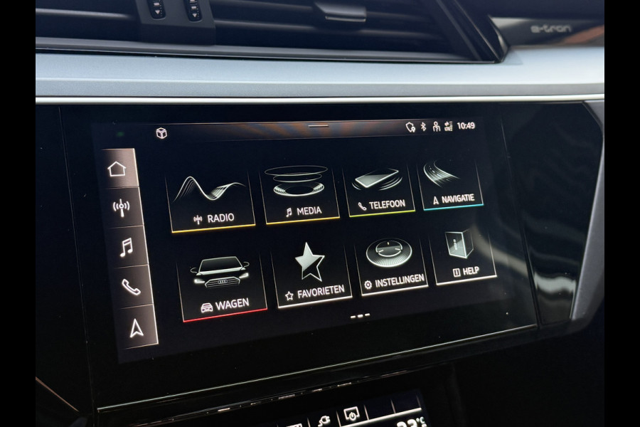 Audi e-tron Sportback 50 quattro edition 71 kWh | SoH 92% | Leder | Stoelverwarming | Navi | Luchtvering | Virtual Cockpit