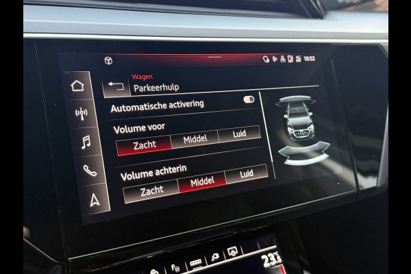 Audi e-tron Sportback 50 quattro edition 71 kWh | SoH 92% | Leder | Stoelverwarming | Navi | Luchtvering | Virtual Cockpit