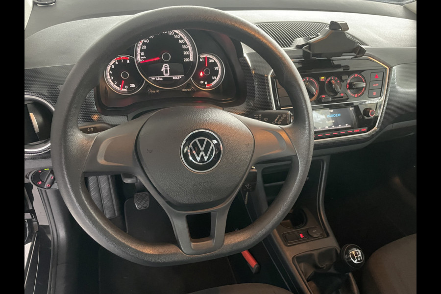 Volkswagen up! 1.0 BMT move up! Airco - Alarm klasse 1 - Bluetooth - Licht metalen velgen 15 inch - Radio - Hill hold functie - Regensensor - Start/stop systeem - Bandenspanningscontrole systeem
