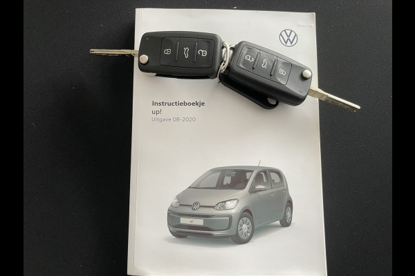 Volkswagen up! 1.0 BMT move up! Airco - Alarm klasse 1 - Bluetooth - Licht metalen velgen 15 inch - Radio - Hill hold functie - Regensensor - Start/stop systeem - Bandenspanningscontrole systeem