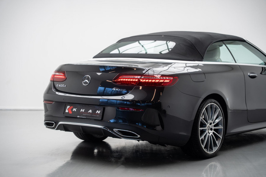 Mercedes-Benz E-Klasse Cabrio 400 d 4MATIC AMG Line |Burmester|Memory|Stuurverwarming|Stoelverkoeling|Nekverwarming|