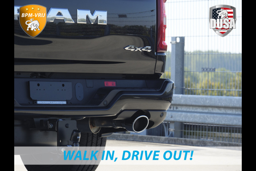 Dodge Ram 1500 | Laramie | Sport | Crew Cab | 4X4 | Panorama | 12-inch Touchscreen | Sport | BPM VRIJ Getoonde accessoires zijn verkrijgbaar tegen meerprijs