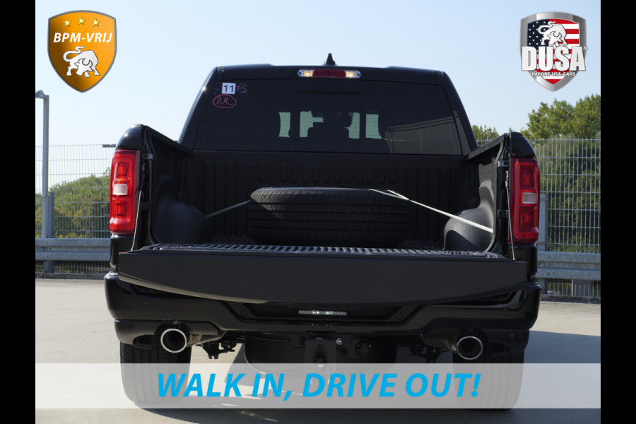 Dodge Ram 1500 | Laramie | Sport | Crew Cab | 4X4 | Panorama | 12-inch Touchscreen | Sport | BPM VRIJ Getoonde accessoires zijn verkrijgbaar tegen meerprijs