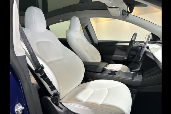 Tesla Model Y Long Range AWD 75 kWh Panoramadak | Wit leder!