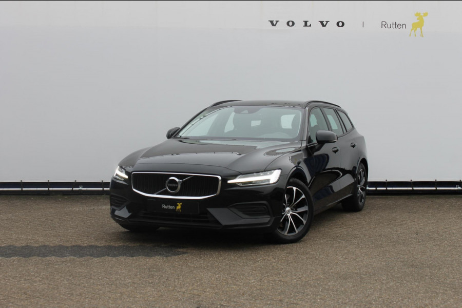 Volvo V60 B3 163PK Automaat Momentum Advantage Lederen bekleding / Apple Carplay / Cruise control / Stoelverwarming / Stuurwielverwarming / lichtmetalen velgen / Road Sign information