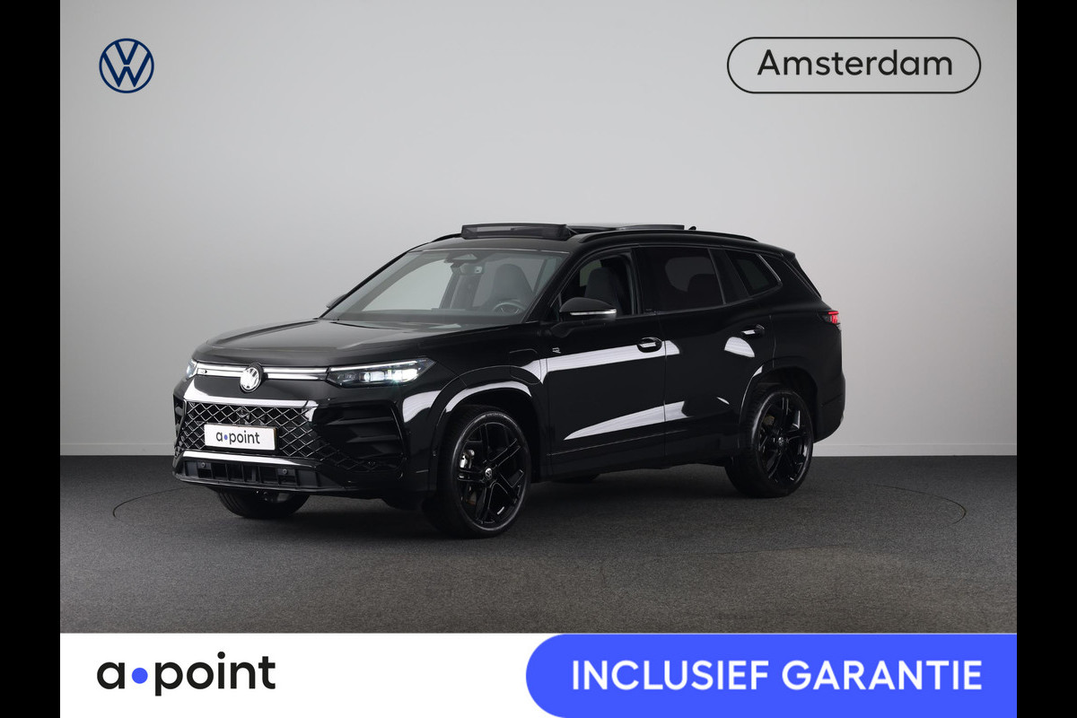 Volkswagen Tayron 1.5 eHybrid R-Line Edition 204 pk Automaat (DSG) | Verlengde garantie | Navigatie | Panoramadak | Trekhaak (wegklapbaar) | Parkeersensoren (Park assist) | Rondomzicht camera | Black Style pakket | R-Line |