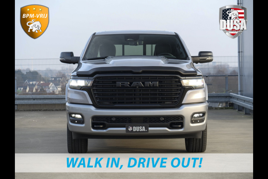Dodge Ram 1500 | Laramie | Premium | 3.0L I6 Hurricane | Crew Cab | 4X4 | | BPM-VRIJ | Niveau regeling | Passenger Display | Getoonde accessoires zijn verkrijgbaar tegen meerprijs