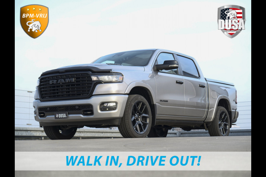 Dodge Ram 1500 | Laramie | Premium | 3.0L I6 Hurricane | Crew Cab | 4X4 | | BPM-VRIJ | Niveau regeling | Passenger Display | Getoonde accessoires zijn verkrijgbaar tegen meerprijs