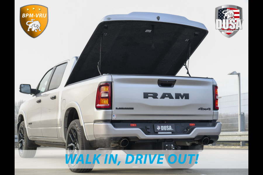 Dodge Ram 1500 | Laramie | Premium | 3.0L I6 Hurricane | Crew Cab | 4X4 | | BPM-VRIJ | Niveau regeling | Passenger Display | Getoonde accessoires zijn verkrijgbaar tegen meerprijs