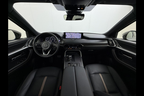 Mazda CX-80 2.5 e-SkyActiv PHEV Homura Plus 6p. 7 PERSOONS| ELEK. ACHTERKLEP | PANO| HEAD-UP | DODE HOEK| ADAPTIVE. CRUISE | ACHTERBANK VERWARMD |BOSE | SUPER COMPLEET!