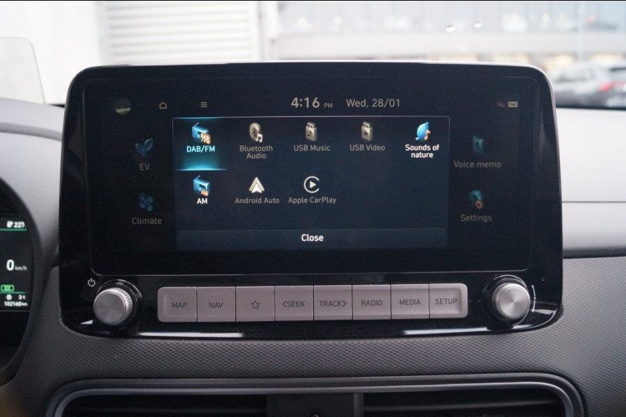 Hyundai Kona EV Premium 64kWh -LEER-ECC-NAVI-CAM-PDC-