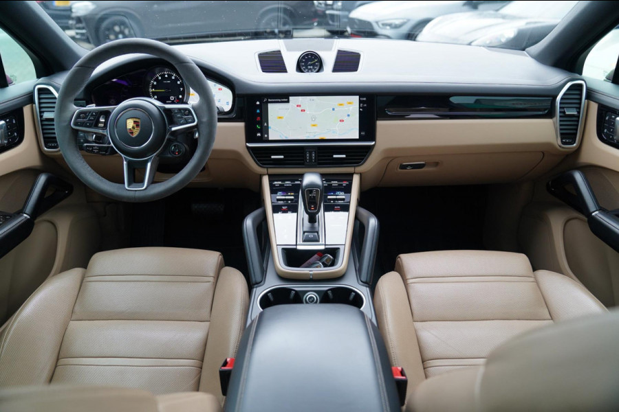 Porsche Cayenne Coupé 3.0 E-Hybrid Platinum Edition | Sport Design | Massage | Adaptieve cruise | Dealer onderhouden | 22 inch |
