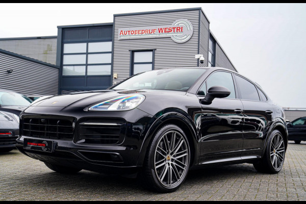 Porsche Cayenne Coupé 3.0 E-Hybrid Platinum Edition | Sport Design | Massage | Adaptieve cruise | Dealer onderhouden | 22 inch |