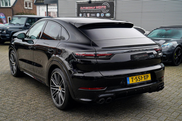 Porsche Cayenne Coupé 3.0 E-Hybrid Platinum Edition | Sport Design | Massage | Adaptieve cruise | Dealer onderhouden | 22 inch |