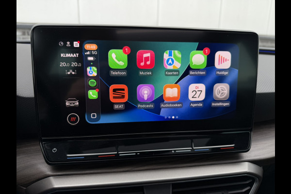 Seat Leon Sportstourer 1.5 eTSI Xcellence M-Hybrid | LED | Panorama | Elek. Trekhaak | Carplay | Navi | Sfeerverl. | Camera