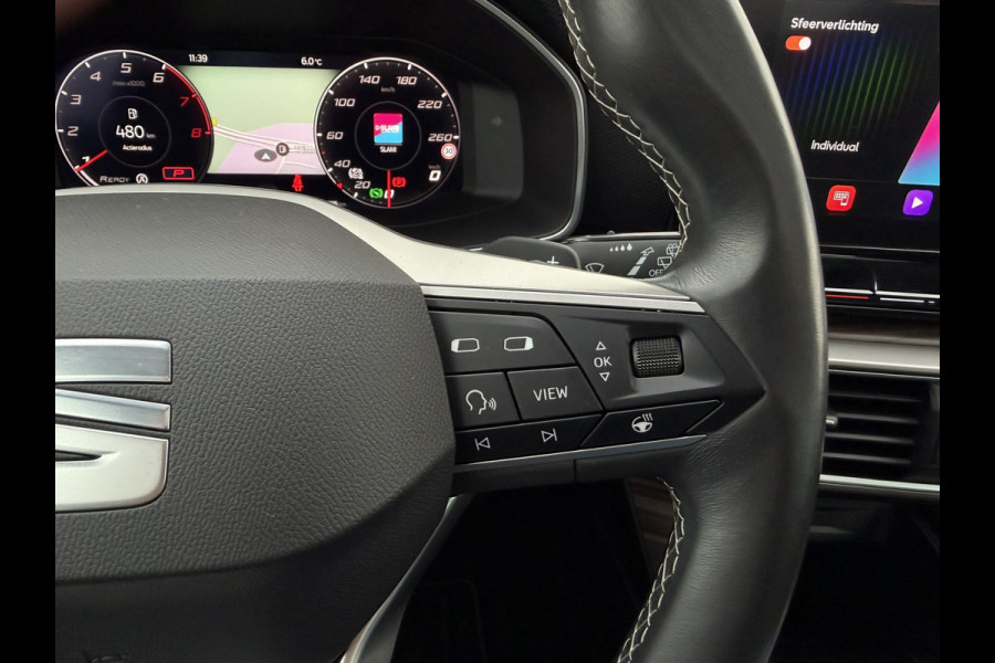 Seat Leon Sportstourer 1.5 eTSI Xcellence M-Hybrid | LED | Panorama | Elek. Trekhaak | Carplay | Navi | Sfeerverl. | Camera