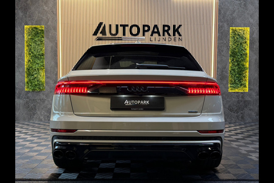 Audi Q8 55 TFSI e quattro |3X S Line|ABT|PANO|SOFTCLOSE|B&O|360CAM|DEALER ONDERHOUDEN| LUCHTVERING |23 INCH|PLUG IN|340PK|BOMVOL!