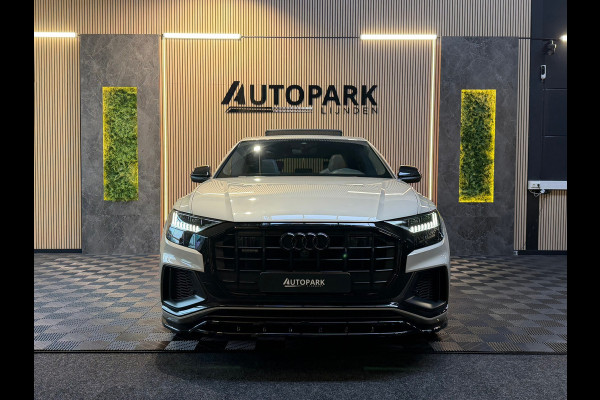 Audi Q8 55 TFSI e quattro |3X S Line|ABT|PANO|SOFTCLOSE|B&O|360CAM|DEALER ONDERHOUDEN| LUCHTVERING |23 INCH|PLUG IN|340PK|BOMVOL!