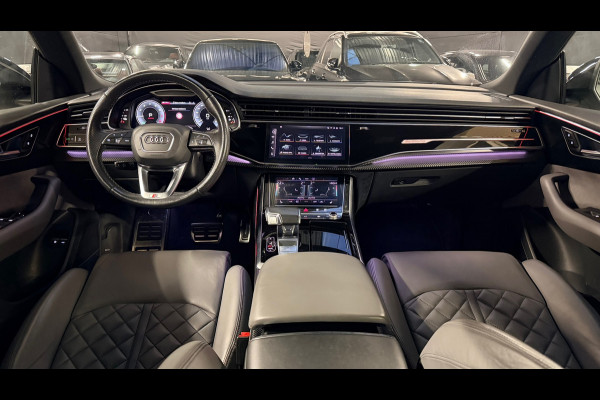 Audi Q8 55 TFSI e quattro |3X S Line|ABT|PANO|SOFTCLOSE|B&O|360CAM|DEALER ONDERHOUDEN| LUCHTVERING |23 INCH|PLUG IN|340PK|BOMVOL!