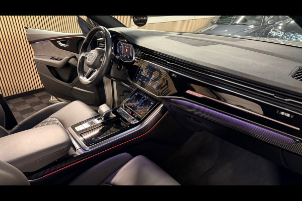 Audi Q8 55 TFSI e quattro |3X S Line|ABT|PANO|SOFTCLOSE|B&O|360CAM|DEALER ONDERHOUDEN| LUCHTVERING |23 INCH|PLUG IN|340PK|BOMVOL!