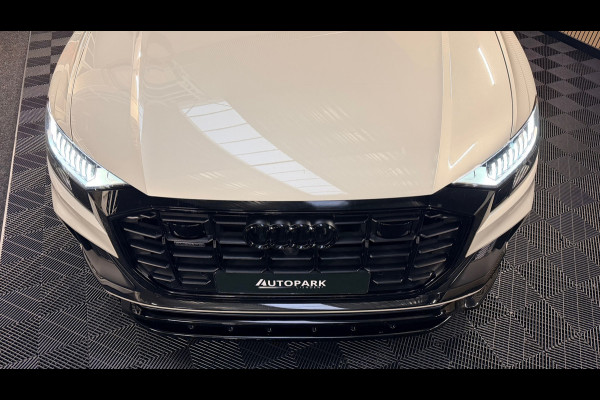 Audi Q8 55 TFSI e quattro |3X S Line|ABT|PANO|SOFTCLOSE|B&O|360CAM|DEALER ONDERHOUDEN| LUCHTVERING |23 INCH|PLUG IN|340PK|BOMVOL!