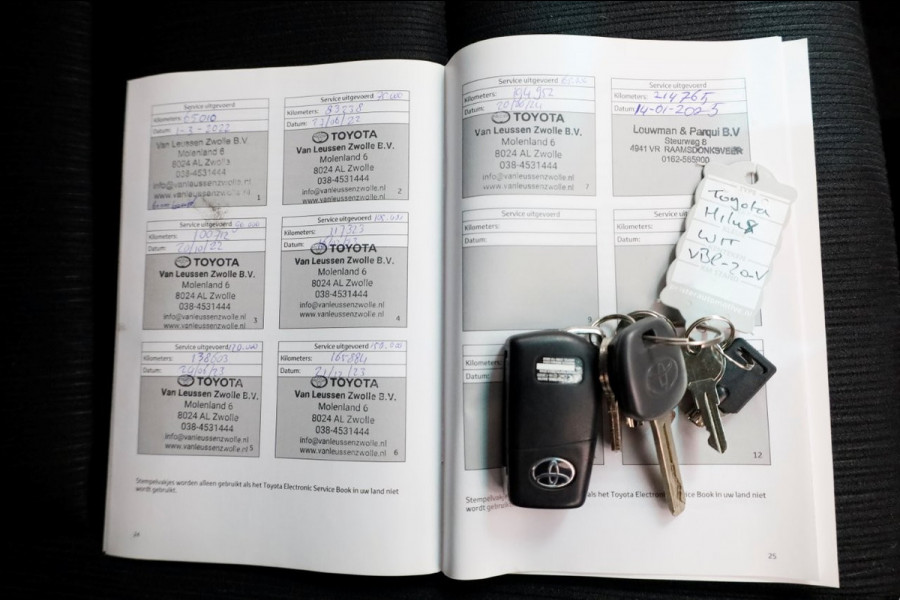 Toyota Hilux 2.4 D-4D-F 150pk E6 4WD 4x4 Double Cab Automaat 2/5-Persoons 08-2019