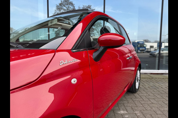 Fiat 500C 1.0 Hybrid Dolcevita - Navi - Airco - Parkeerhulp - 15"LMV