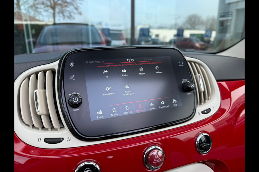 Fiat 500C 1.0 Hybrid Dolcevita - Navi - Airco - Parkeerhulp - 15"LMV